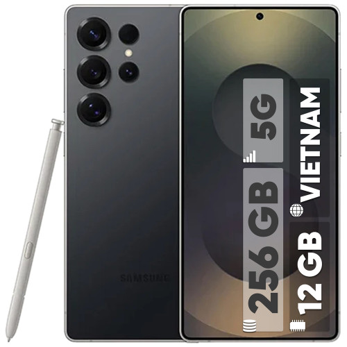 گوشی موبایل سامسونگ مدل Galaxy S25 Ultra ظرفیت 256 گیگابایت رم 12 گیگابایت - پک ویتنام - مشکی براق