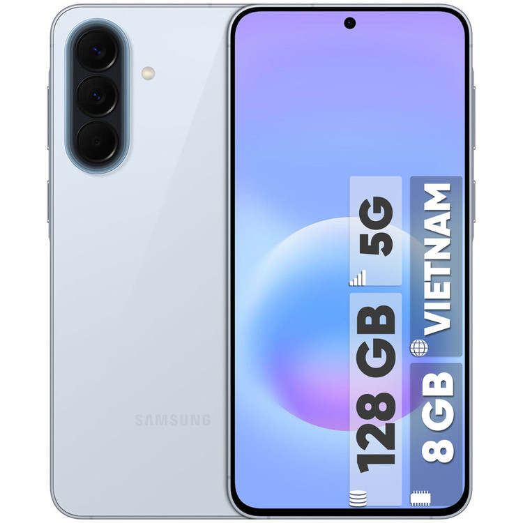 گوشی موبایل سامسونگ مدل Galaxy A57 5G ظرفیت 128 گیگابایت رم 8 گیگابایت - پک ویتنام - آبی یخی