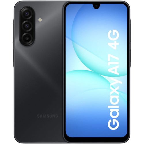 گوشی موبایل سامسونگ مدل Galaxy A17 ظرفیت 128 گیگابایت رم 4 گیگابایت - پک هند - مشکی