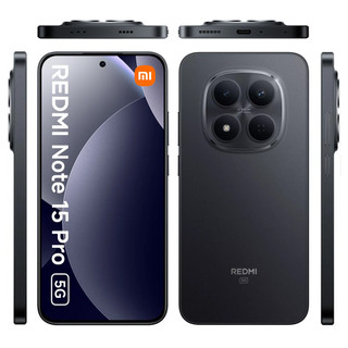 گوشی موبایل شیائومی مدل Redmi Note 15 Pro 5G ظرفیت 512 گیگابایت رم 12 گیگابایت - مشکی