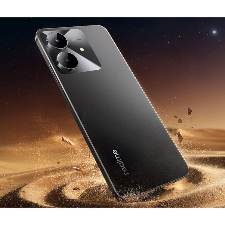 گوشی موبایل ریلمی مدل Note 60X ظرفیت 128 گیگابایت رم 4 گیگابایت - مشکی