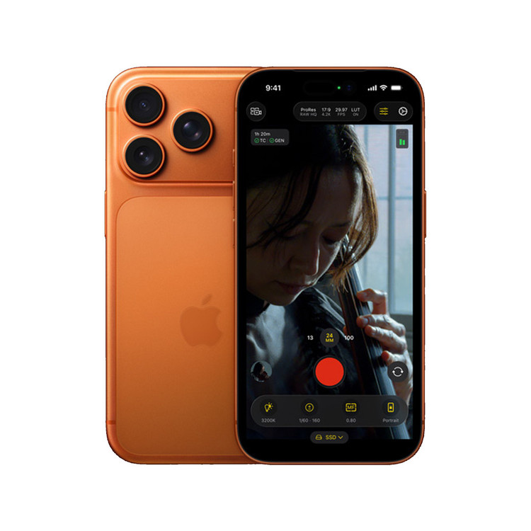 گوشی موبایل اپل مدل iPhone 17 Pro Max ظرفیت 256 گیگابایت - پارت نامبر ZAA - نارنجی