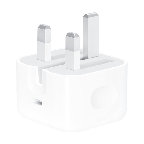 شارژر دیواری اپل مدل Apple Adapter 20W (BA) سه پین - سفید