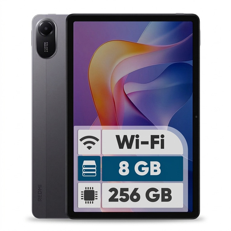 تبلت شیائومی مدل Redmi Pad 2 WiFi به همراه کاور ظرفیت 256 گیگابایت رم 8 گیگابایت - خاکستری گرافیتی